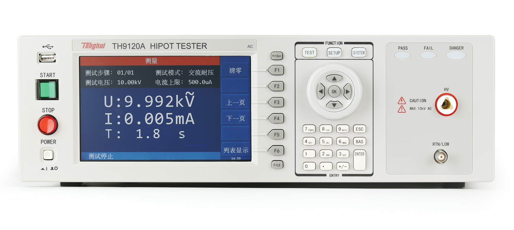 同惠 TH9120A /D程控交流耐壓絕緣測試儀