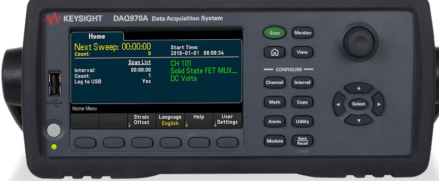 KEYSIGHT DAQ970A 數據采集系統(tǒng)