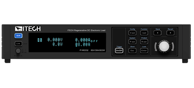艾德克斯 IT-M3300系列 回饋式直流電子負(fù)載