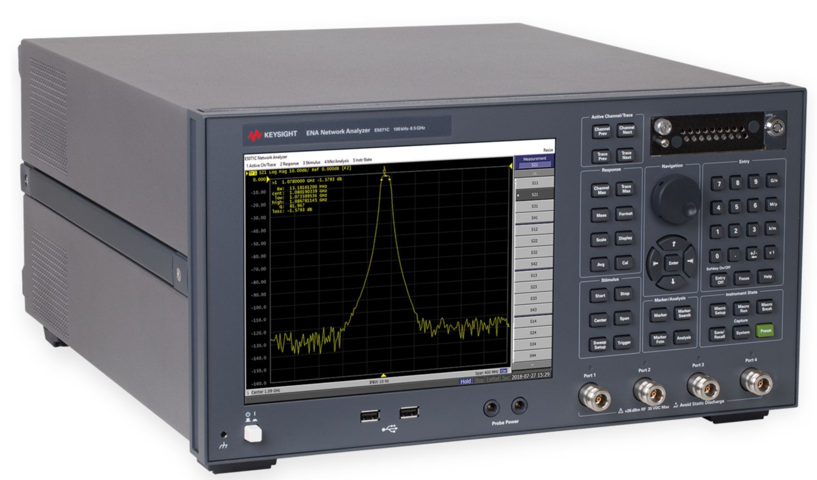租售 二手 Keysight E5071C ENA 矢量網絡分析儀