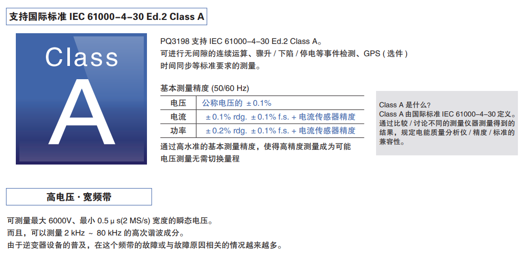 日置A級電能質(zhì)量分析儀PQ3198(圖2)